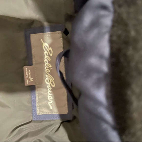 40. BNWT Eddie Bauer Yukon Parka SZ M Atlantic Navy Blue - Picture 7 of 11